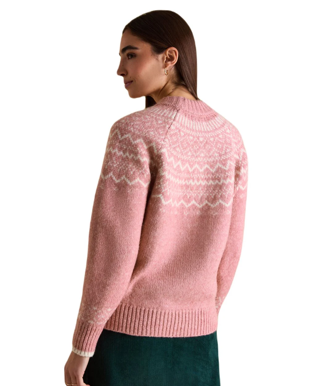 Joules Charlotte Crew Neck Fair Isle Jumper - Image 7