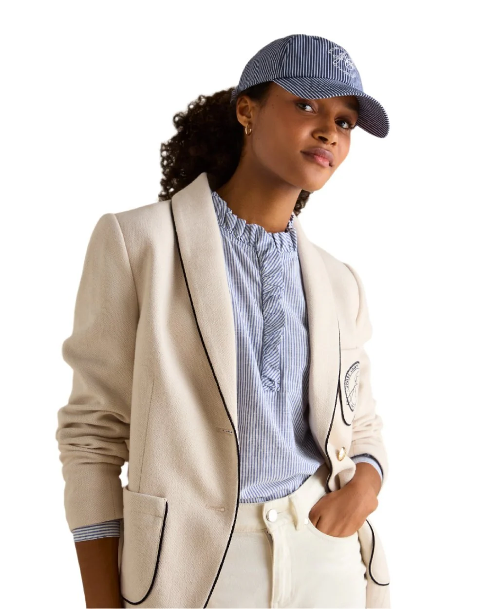 Joules Daley Stripe Cap - Image 5