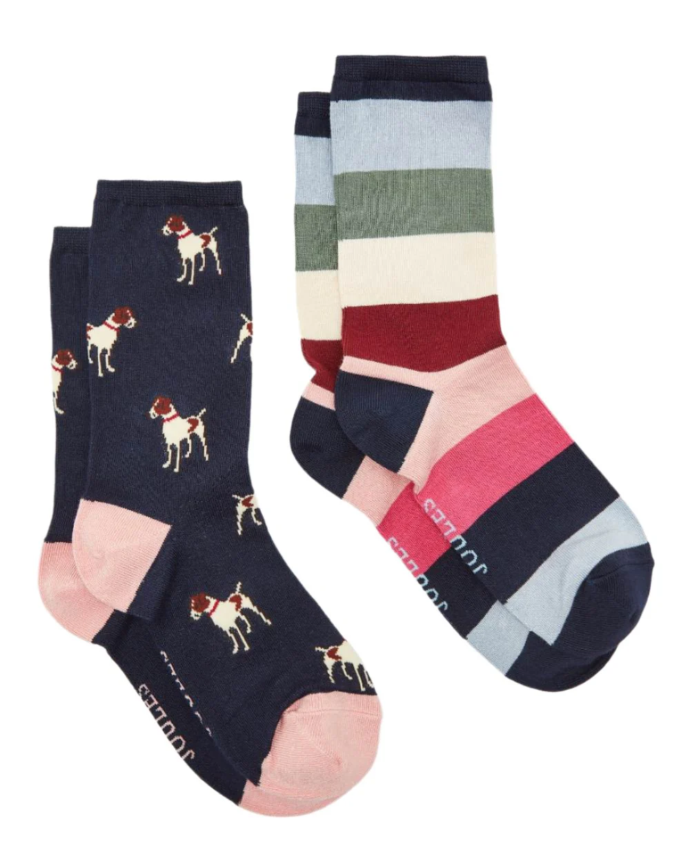 Joules Everyday 2 Pack Socks - Image 34