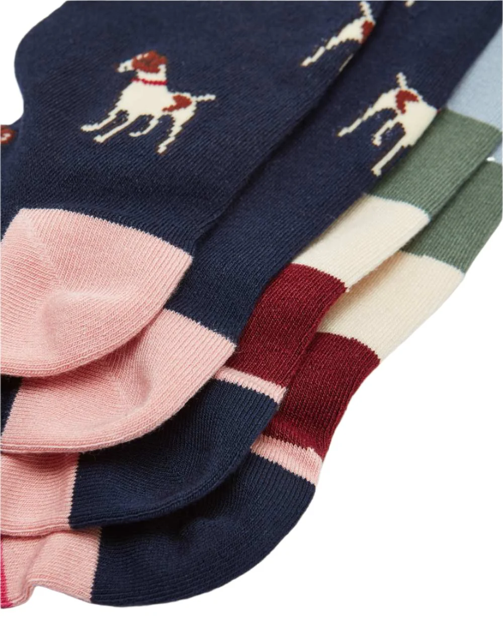 Joules Everyday 2 Pack Socks - Image 36