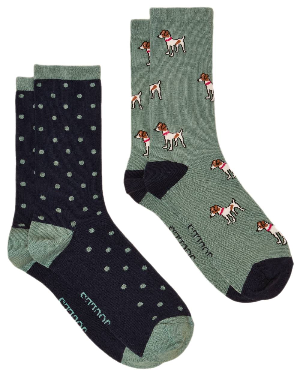 Joules Everyday 2 Pack Socks - Image 37
