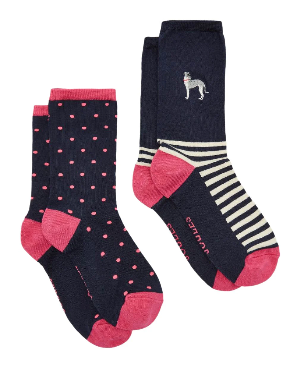 Joules Everyday 2 Pack Socks - Image 4