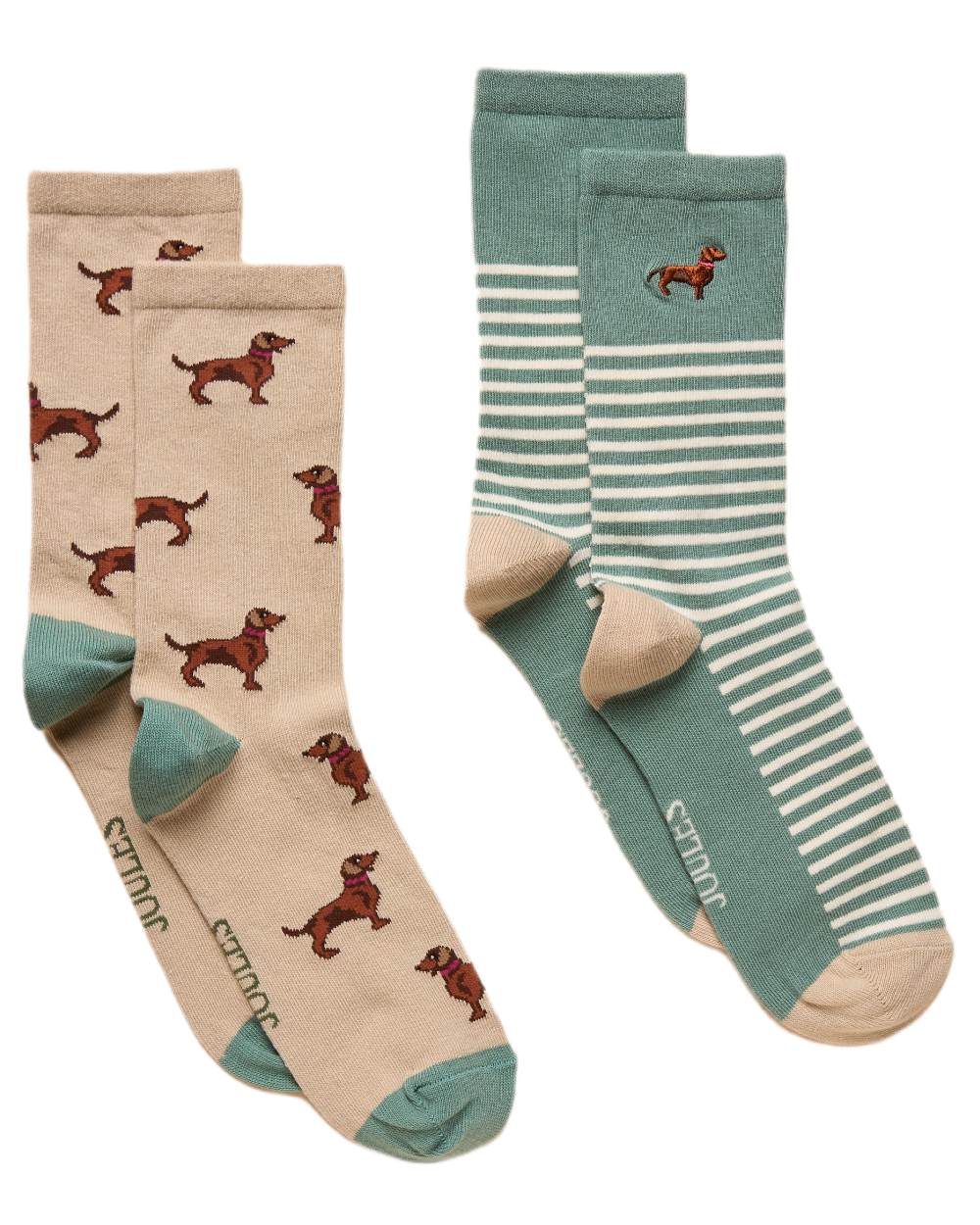 Joules Everyday 2 Pack Socks - Image 40
