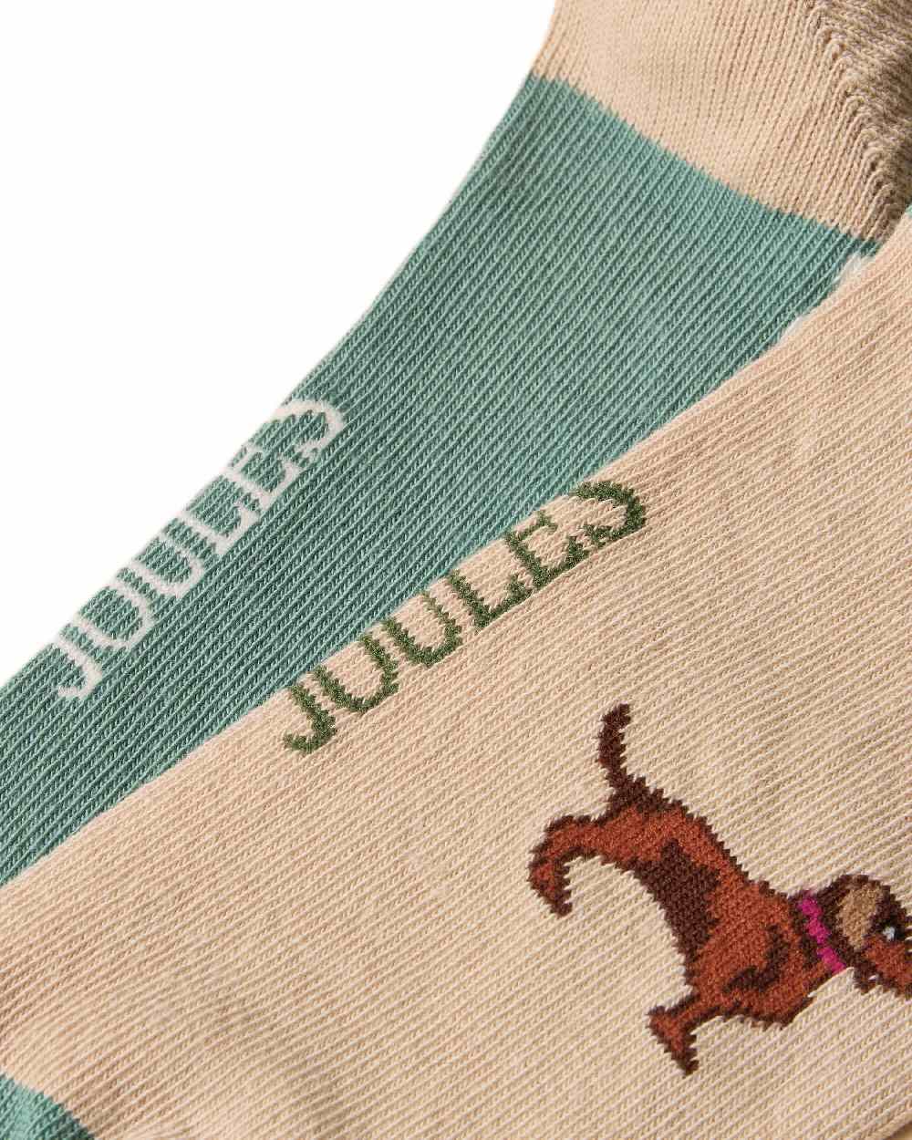 Joules Everyday 2 Pack Socks - Image 41