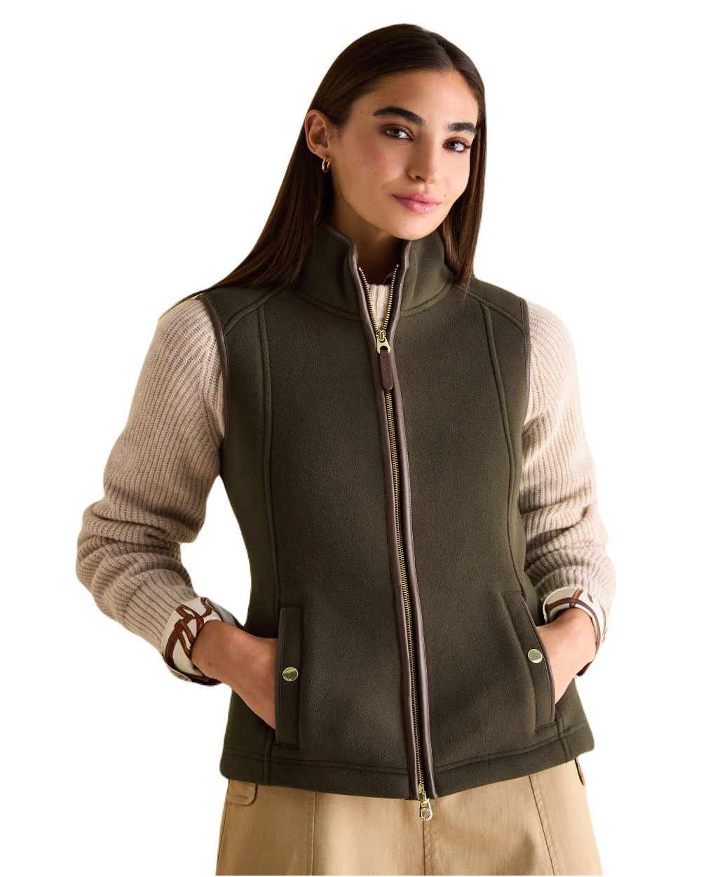 Joules Fairbourne Fleece Gilet - Image 11