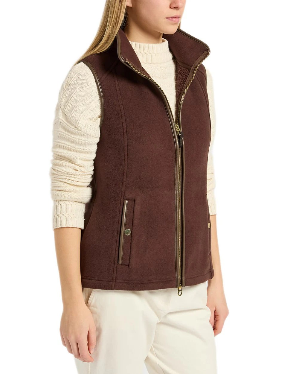 Joules Fairbourne Fleece Gilet - Image 17