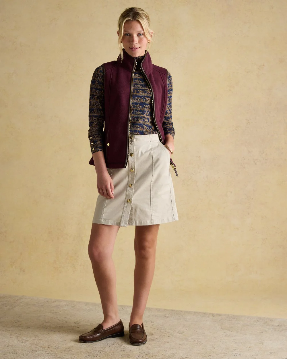 Joules Fairbourne Fleece Gilet - Image 24