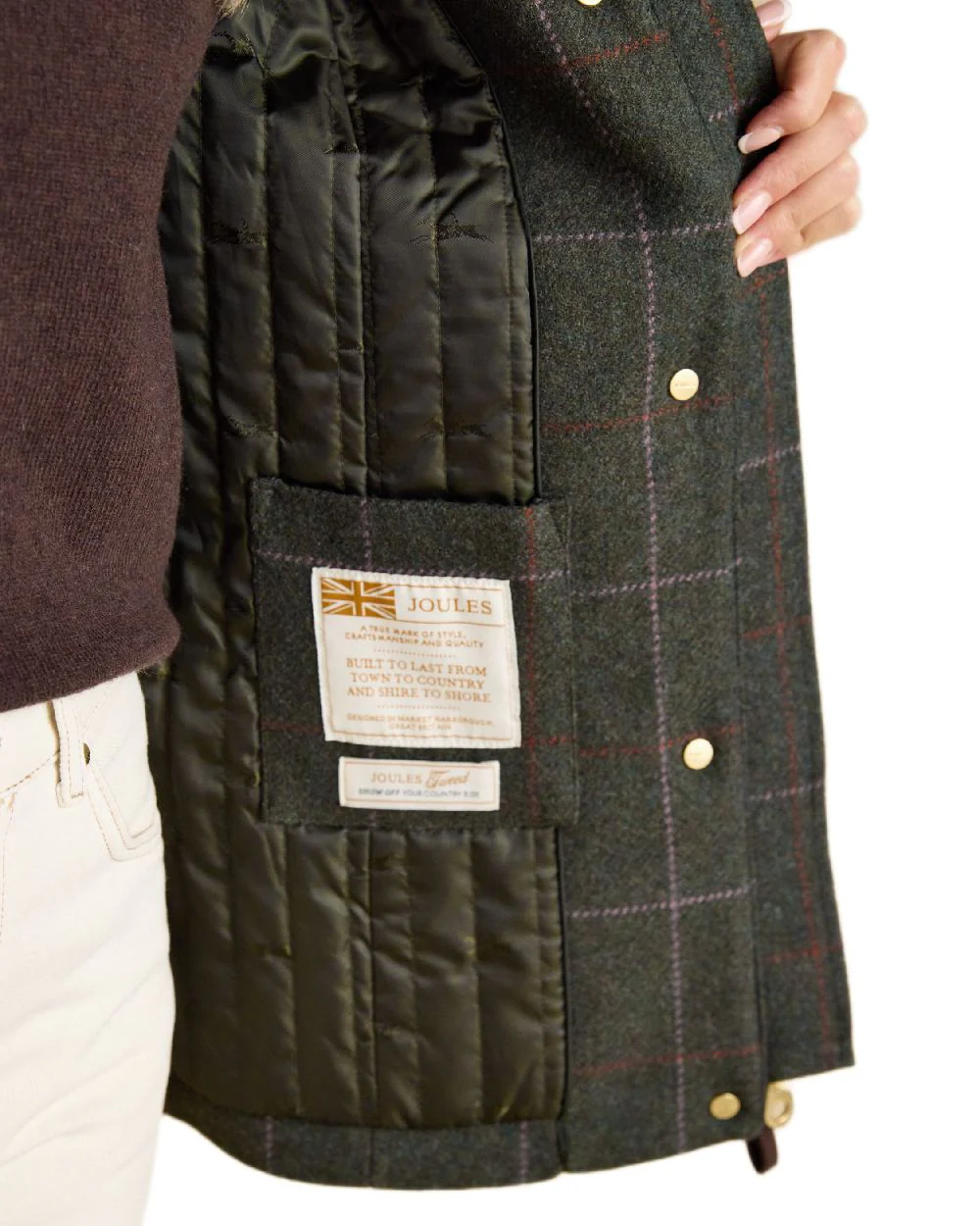 Joules Fieldcoat Tweed Jacket - Image 5