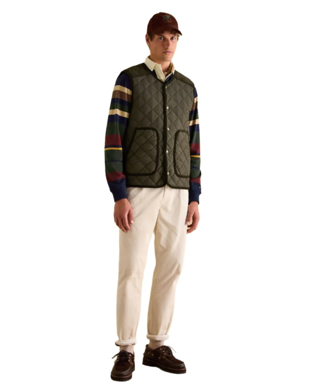 Joules Gibson Quilted Lightweight Gilet - Image 3
