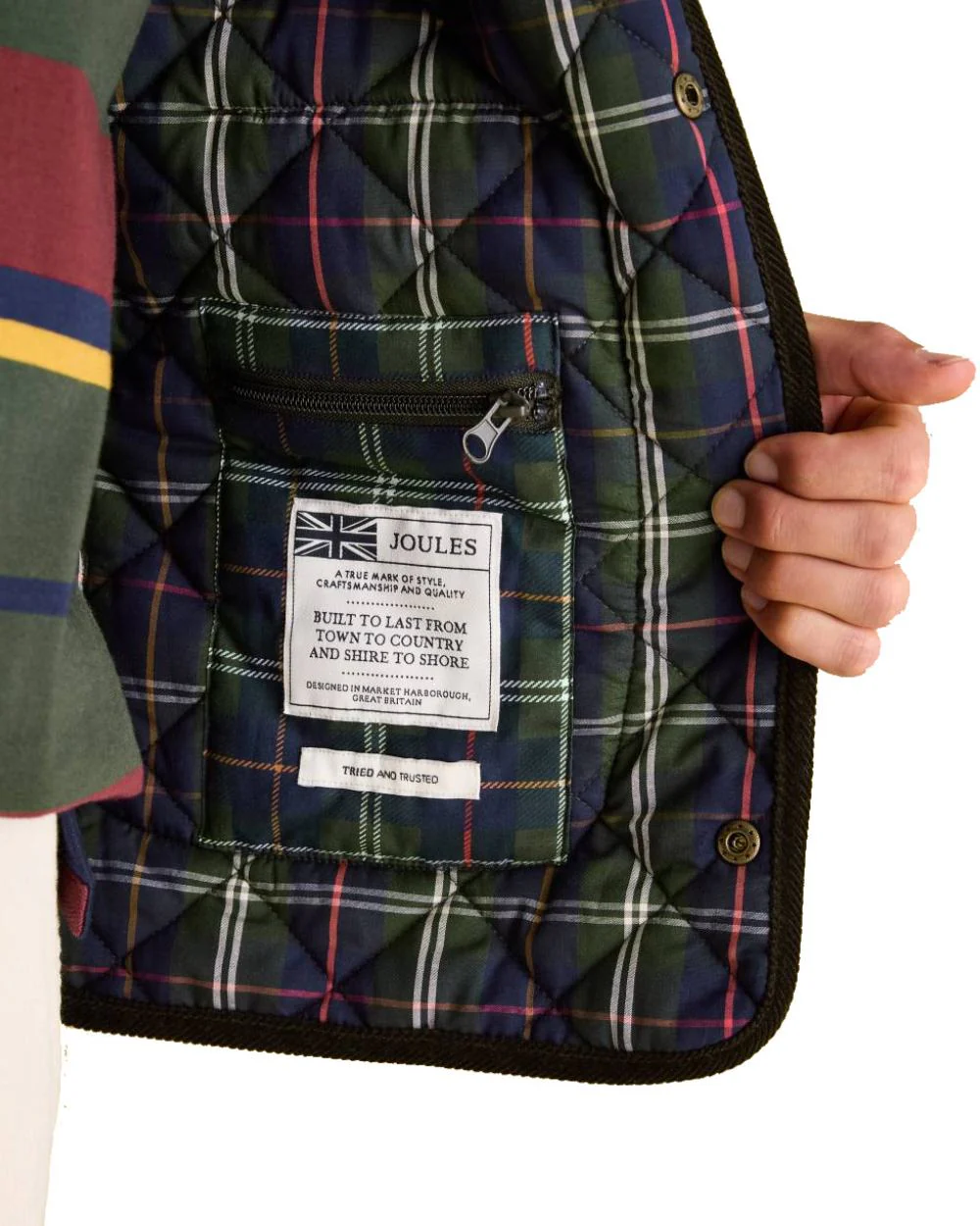 Joules Gibson Quilted Lightweight Gilet - Image 6