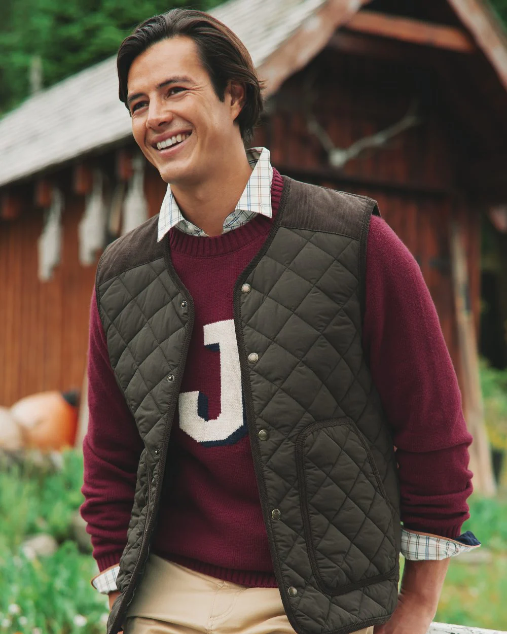 Joules Gibson Quilted Lightweight Gilet - Image 8