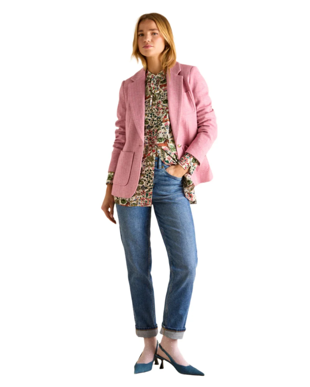 Joules Harper Pussybow Tie Blouse - Image 10