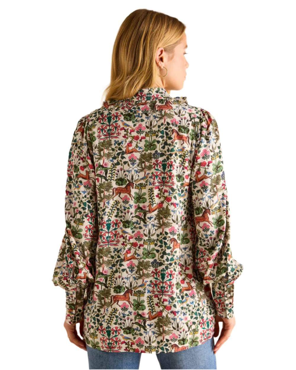Joules Harper Pussybow Tie Blouse - Image 13