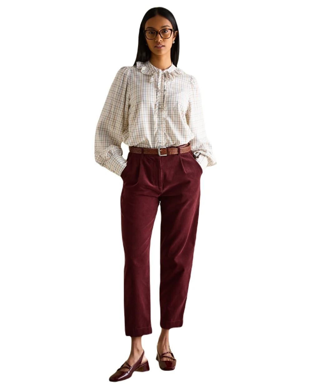 Joules Harper Pussybow Tie Blouse - Image 4