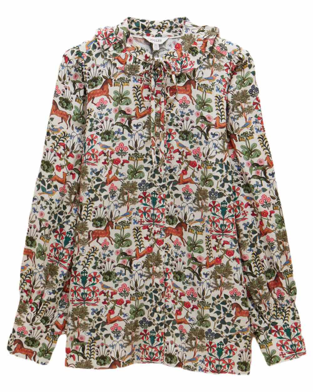Joules Harper Pussybow Tie Blouse - Image 7
