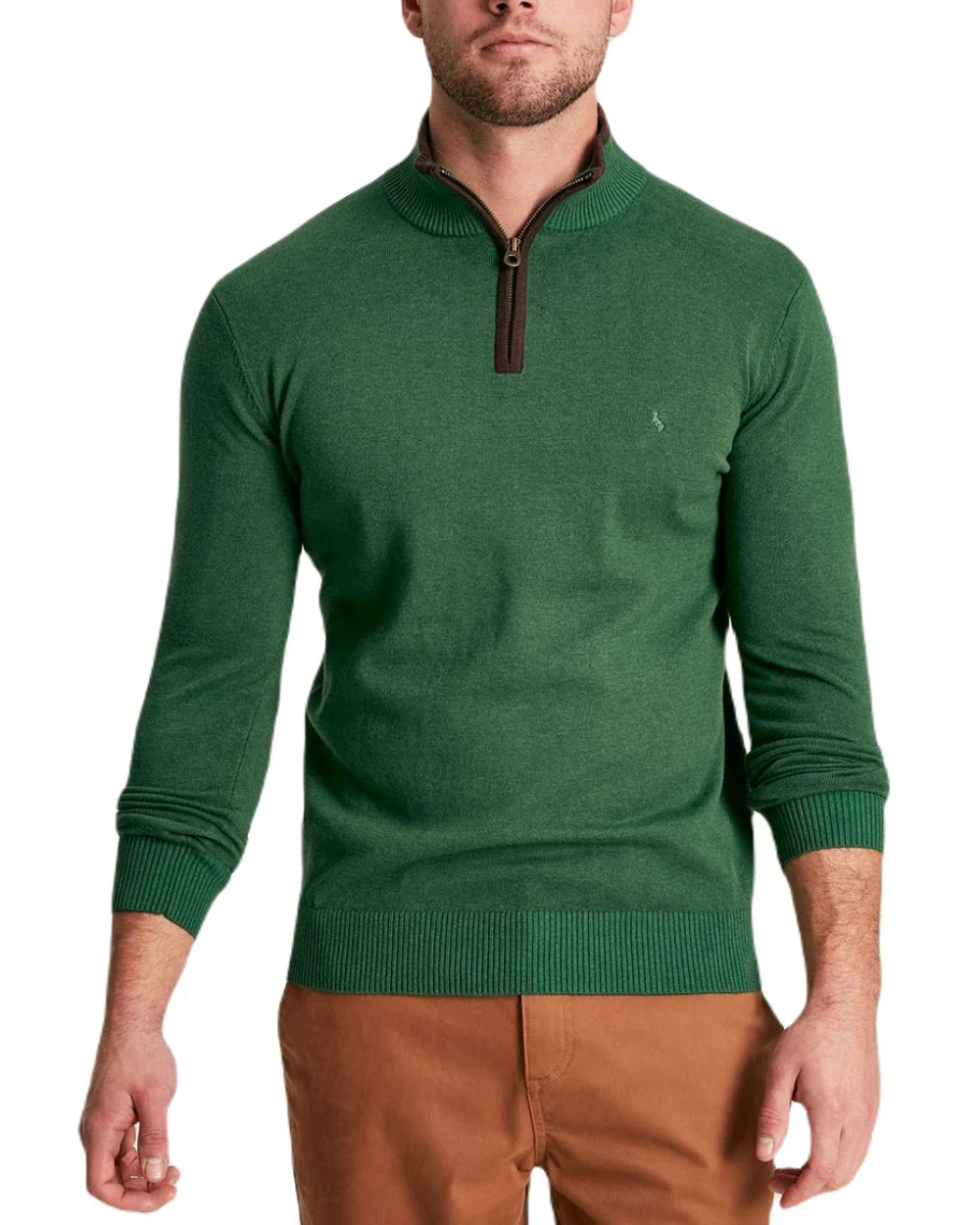 Joules Hillside Quarter Zip Knit Jumper - Image 8