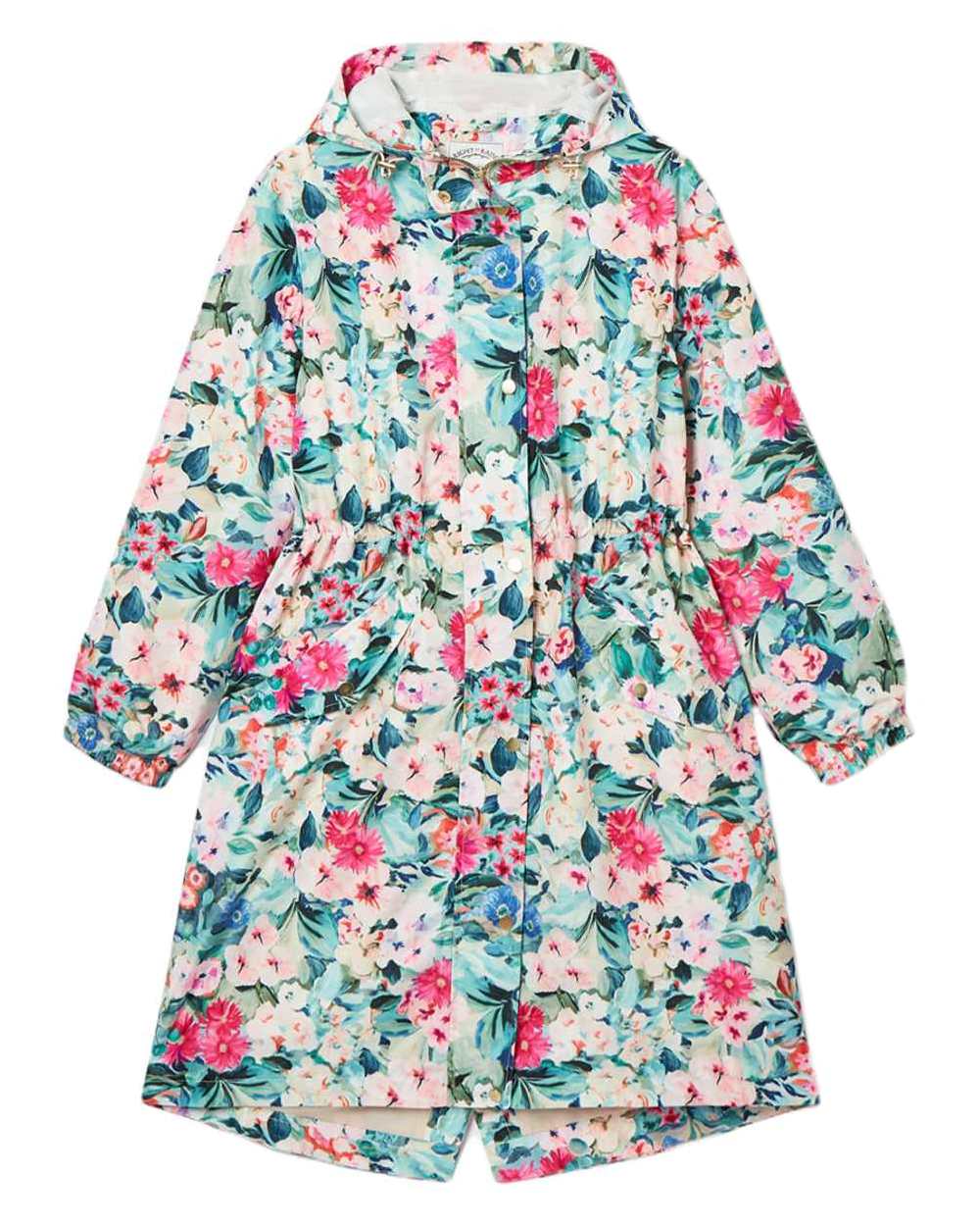 Joules Holkham Waterproof Packable Raincoat With Hood - Image 10