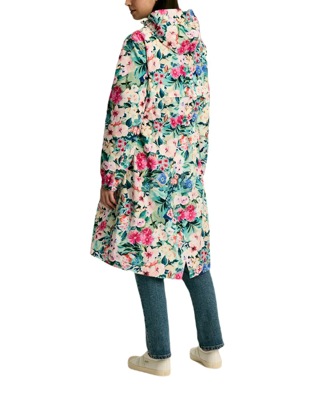 Joules Holkham Waterproof Packable Raincoat With Hood - Image 14