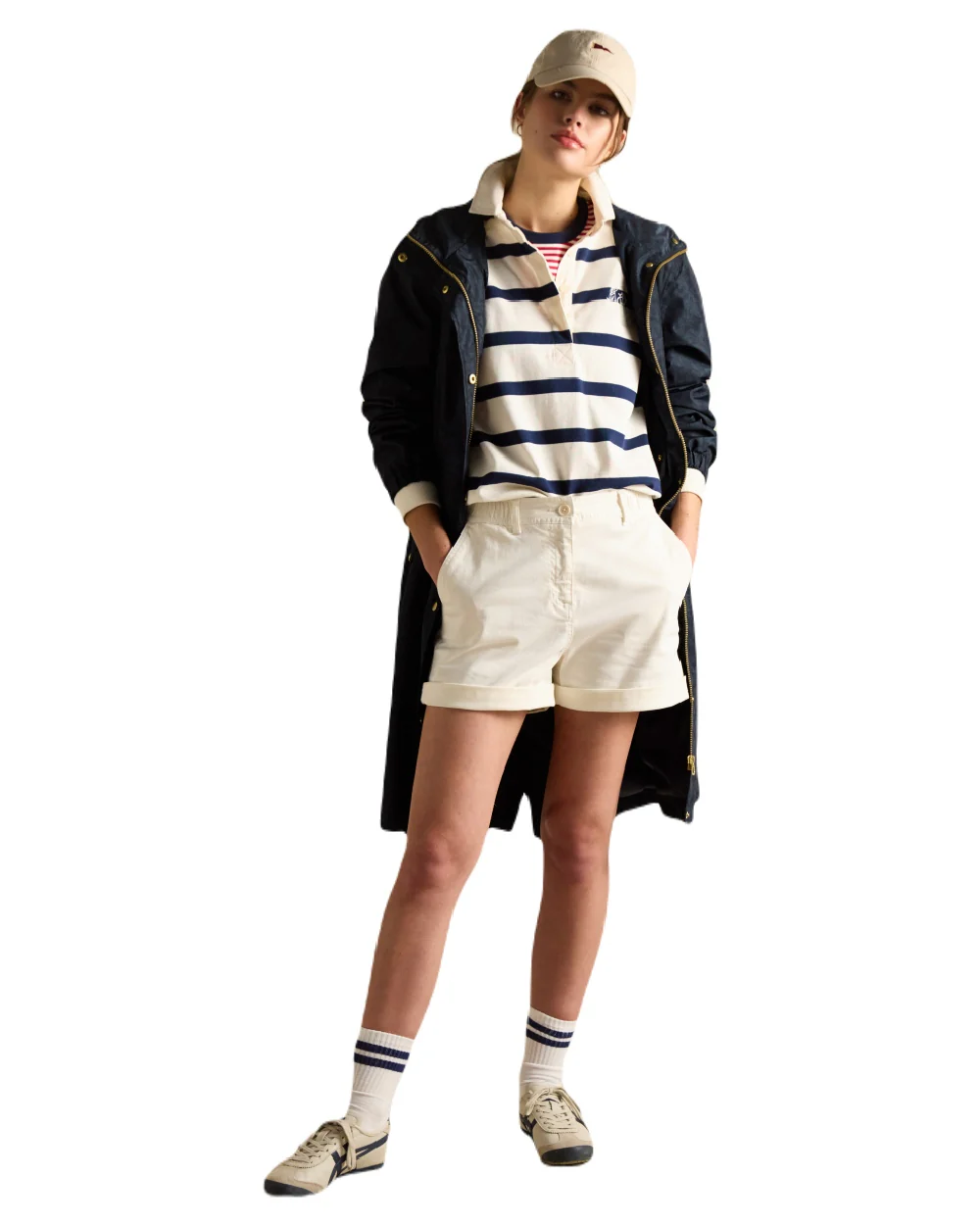 Joules Holkham Waterproof Packable Raincoat With Hood - Image 23