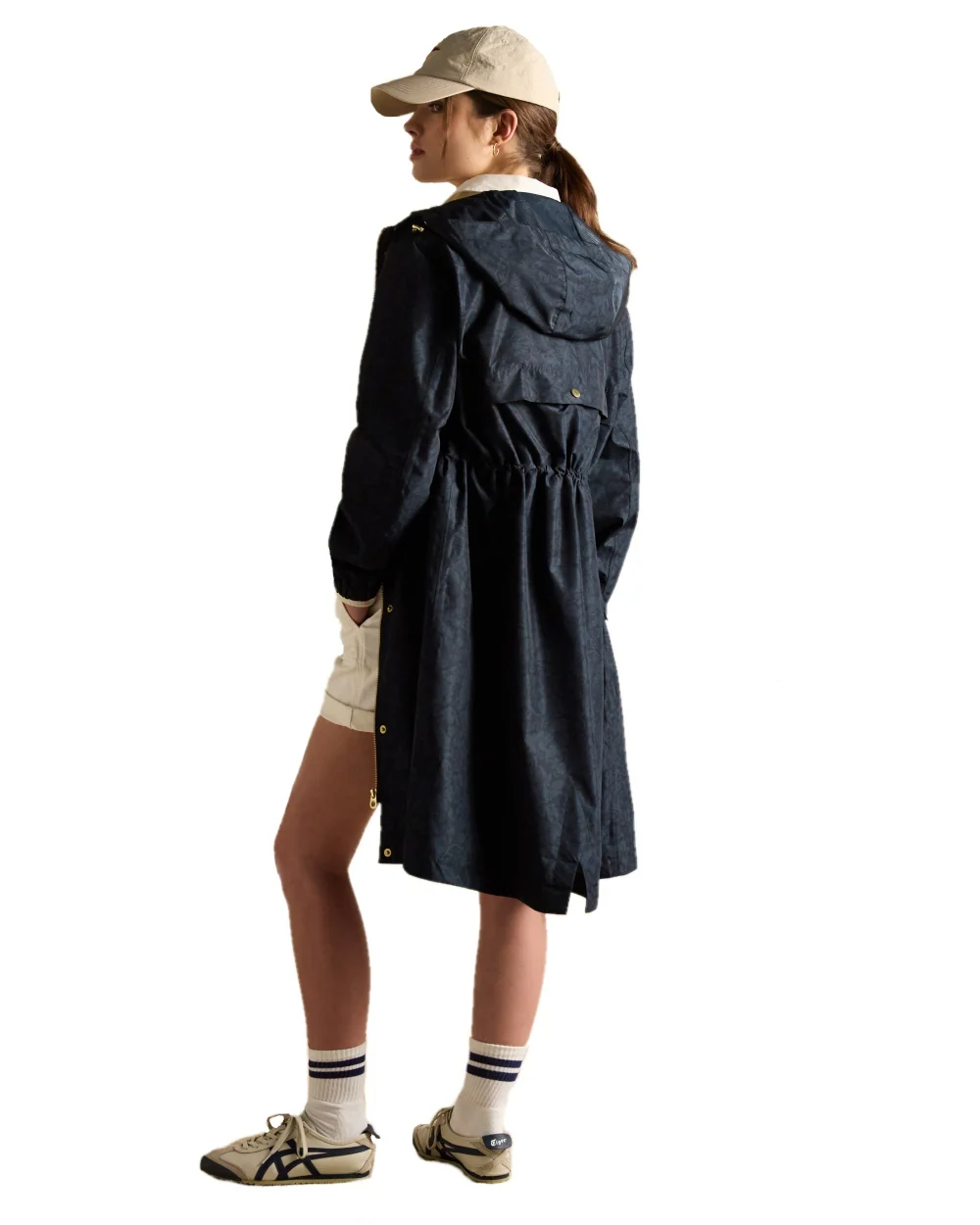 Joules Holkham Waterproof Packable Raincoat With Hood - Image 27