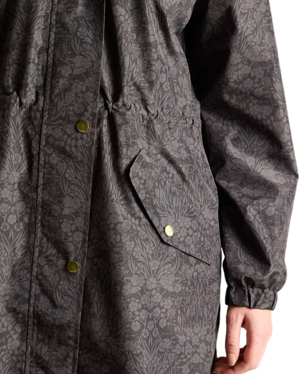 Joules Holkham Waterproof Packable Raincoat With Hood - Image 32