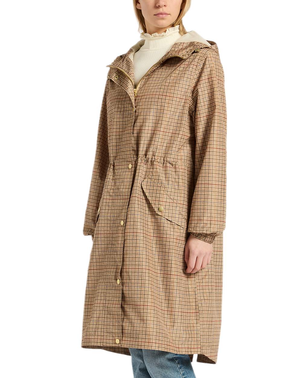 Joules Holkham Waterproof Packable Raincoat With Hood - Image 37