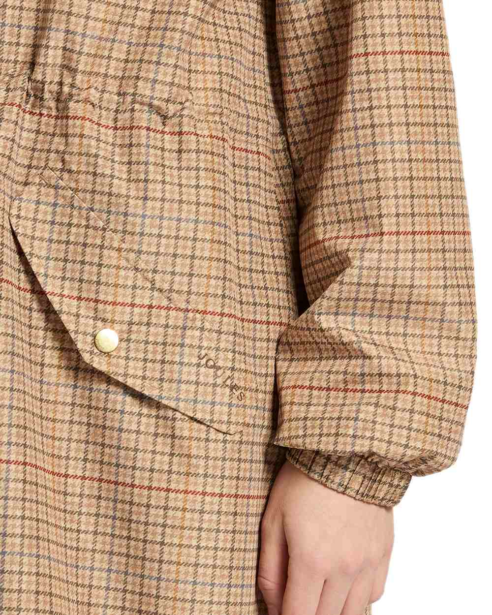 Joules Holkham Waterproof Packable Raincoat With Hood - Image 40