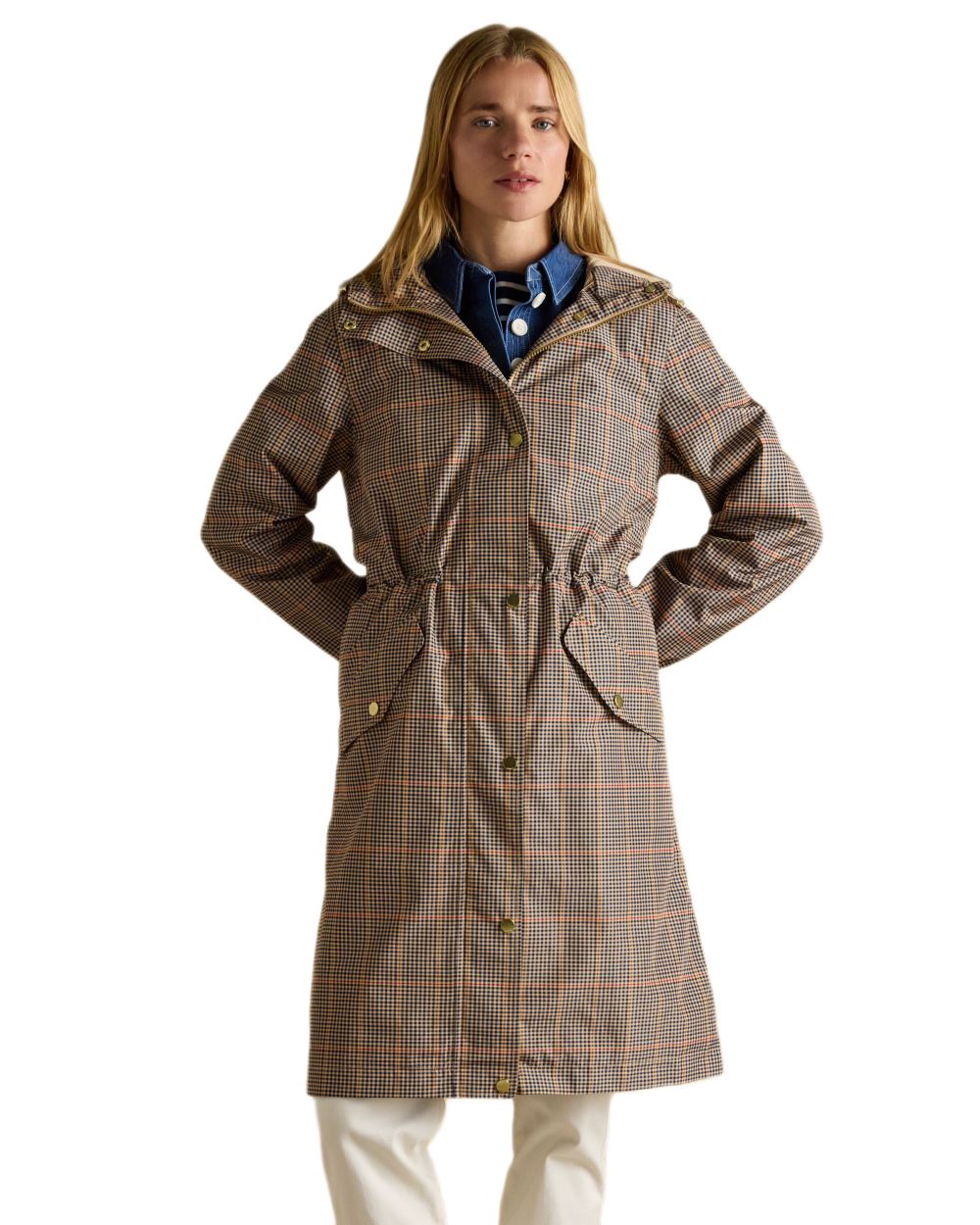 Joules Holkham Waterproof Packable Raincoat With Hood - Image 42