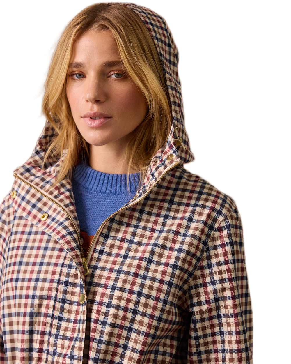 Joules Holkham Waterproof Packable Raincoat With Hood - Image 68