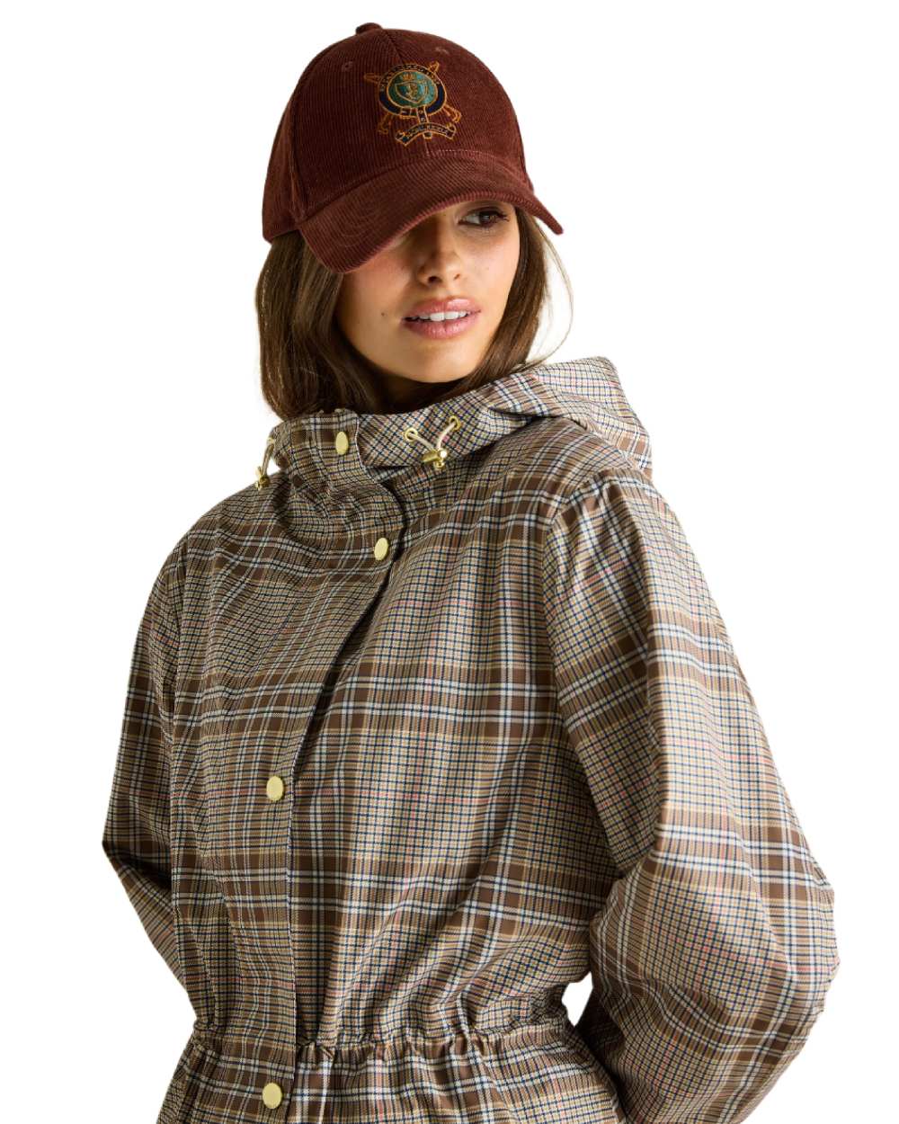 Joules Holkham Waterproof Packable Raincoat With Hood - Image 7