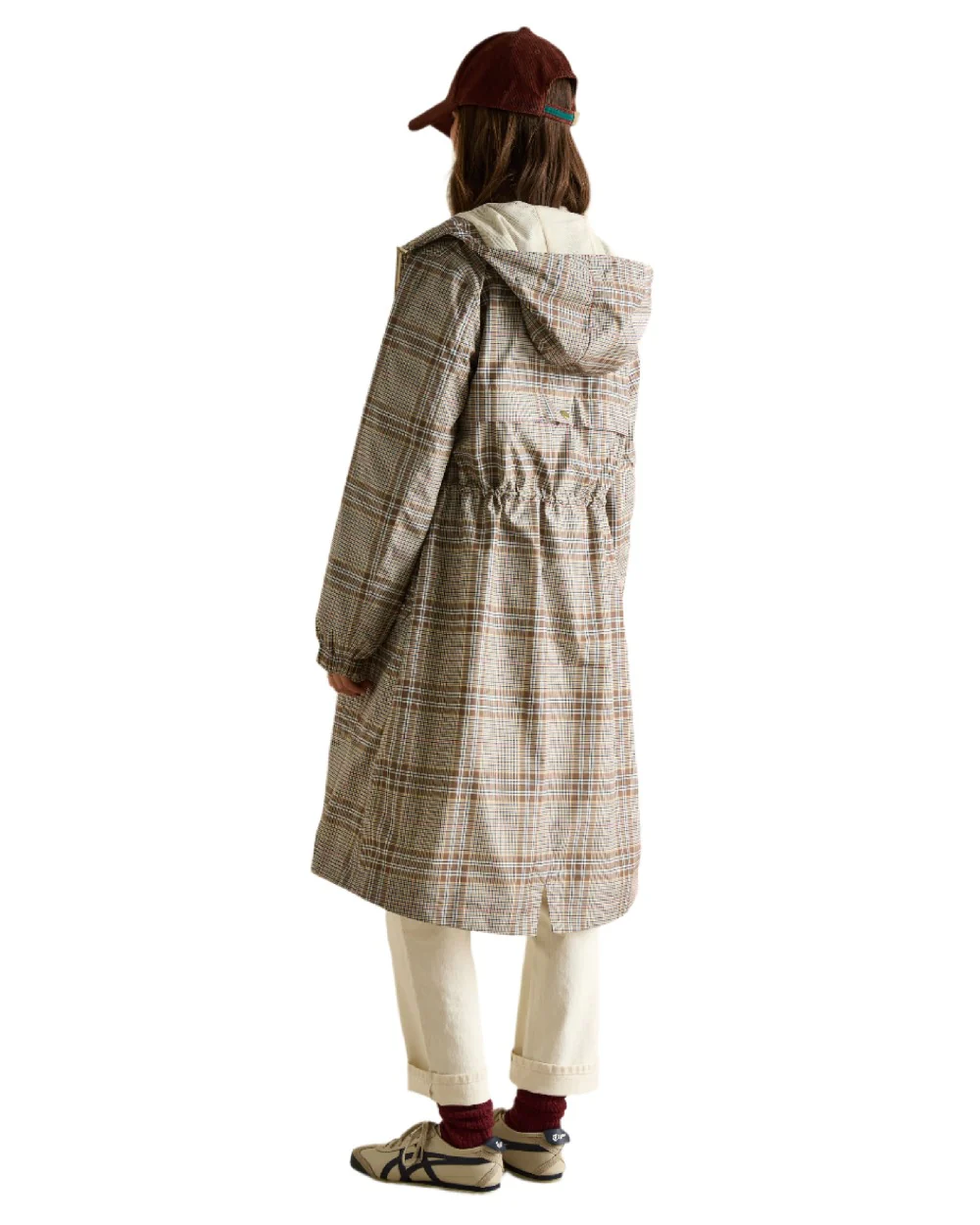 Joules Holkham Waterproof Packable Raincoat With Hood - Image 9