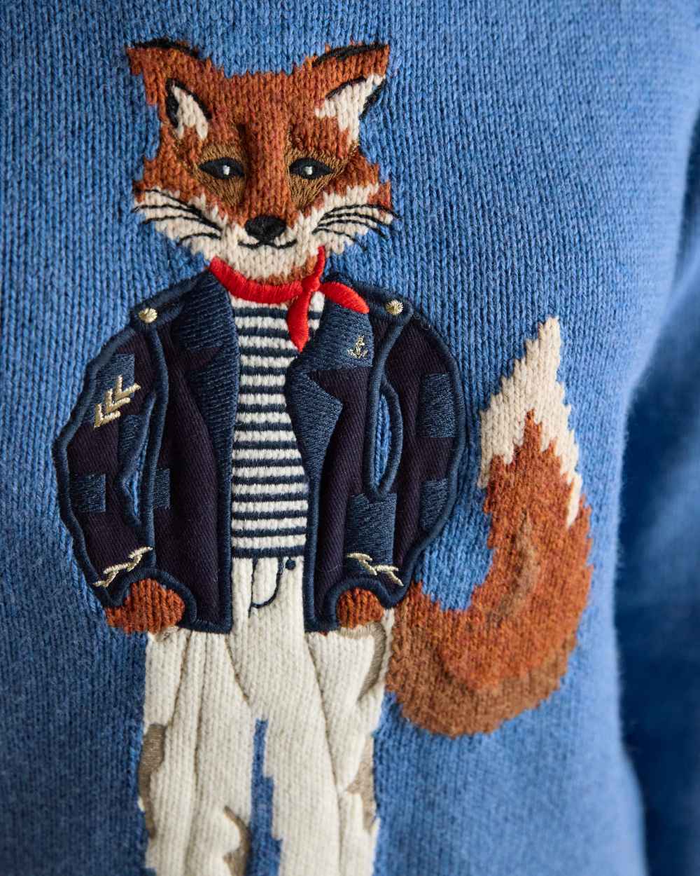 Joules Jonty Intarsia Knit Jumper - Image 15