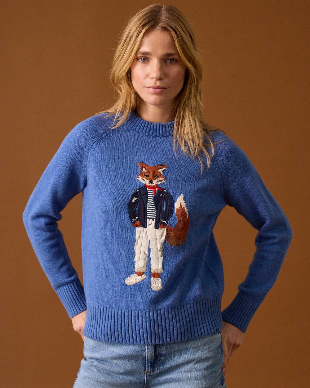 Joules Jonty Intarsia Knit Jumper - Image 17