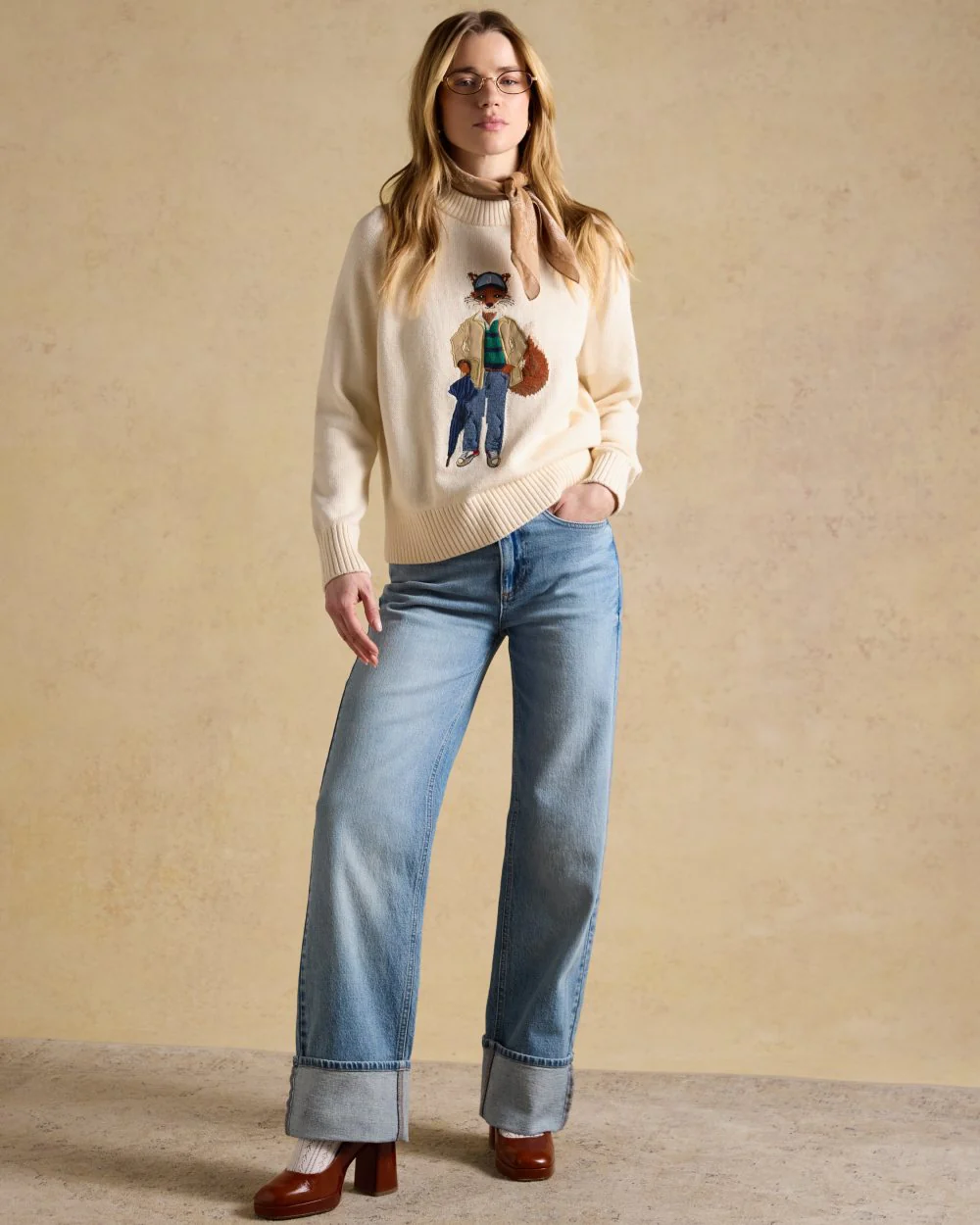 Joules Jonty Intarsia Knit Jumper - Image 20