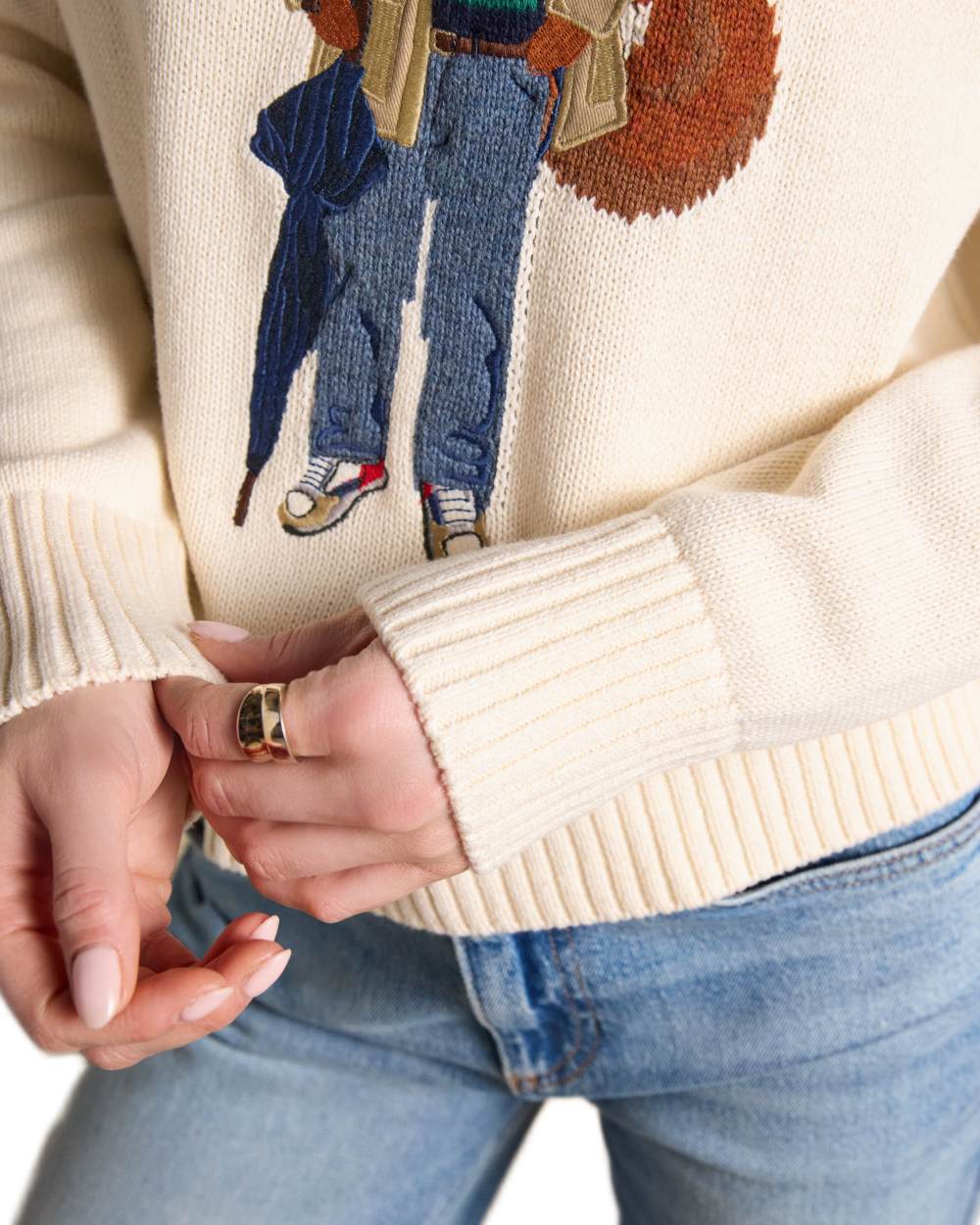 Joules Jonty Intarsia Knit Jumper - Image 22