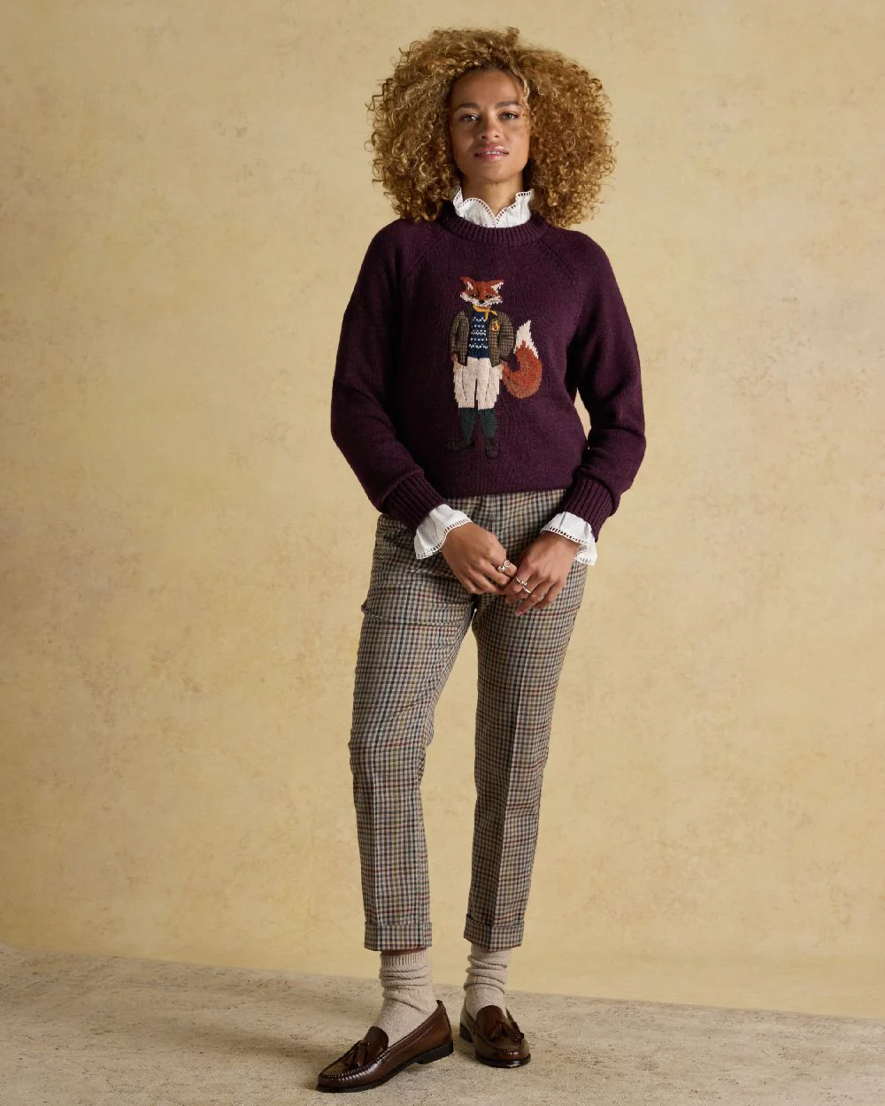 Joules Jonty Intarsia Knit Jumper - Image 8