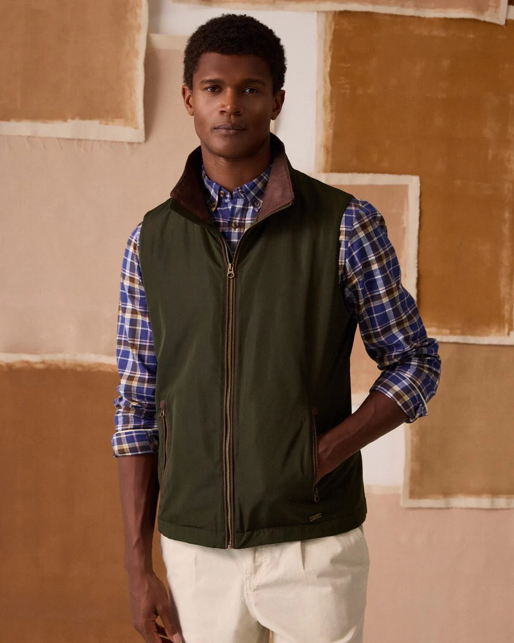 Joules Mens Farnham Fleece Lined Gilet - Image 12