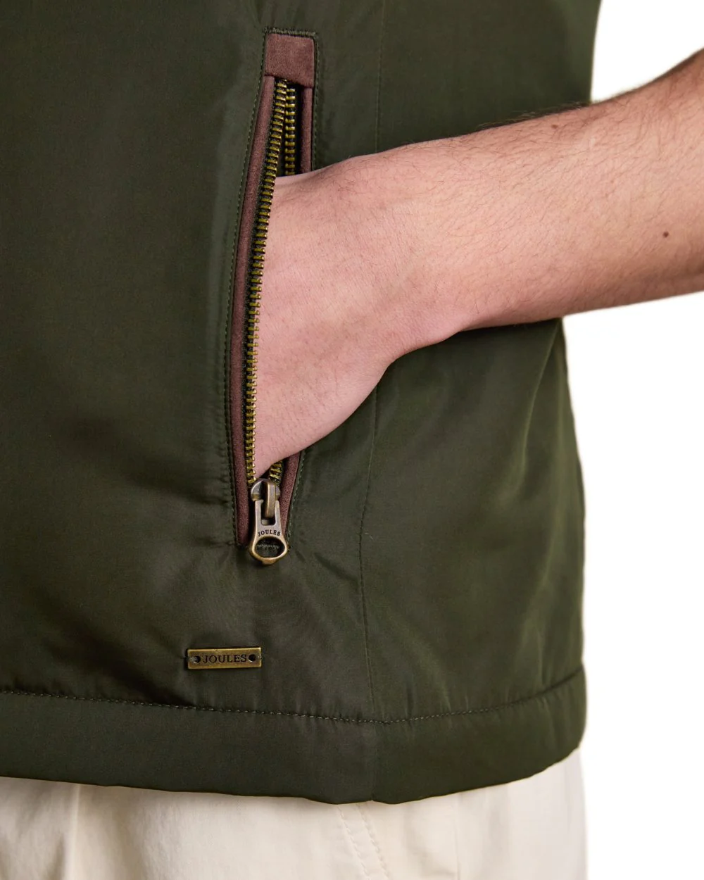 Joules Mens Farnham Fleece Lined Gilet - Image 14