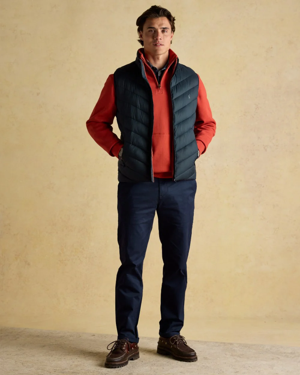 Joules Mens Garrett Showerproof Padded Gilet - Image 3