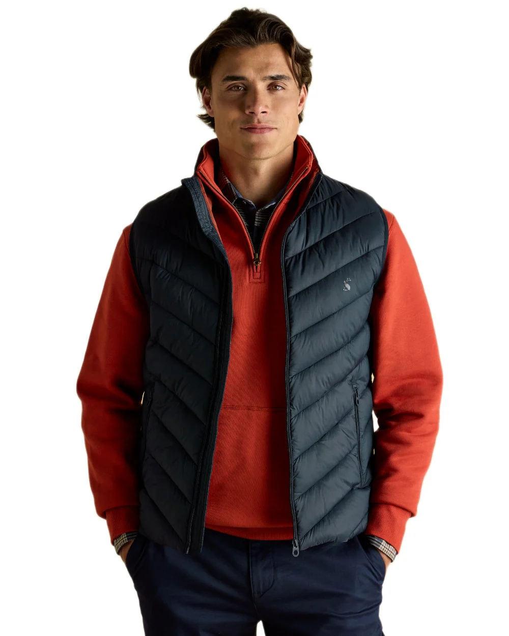 Joules Mens Garrett Showerproof Padded Gilet - Image 4