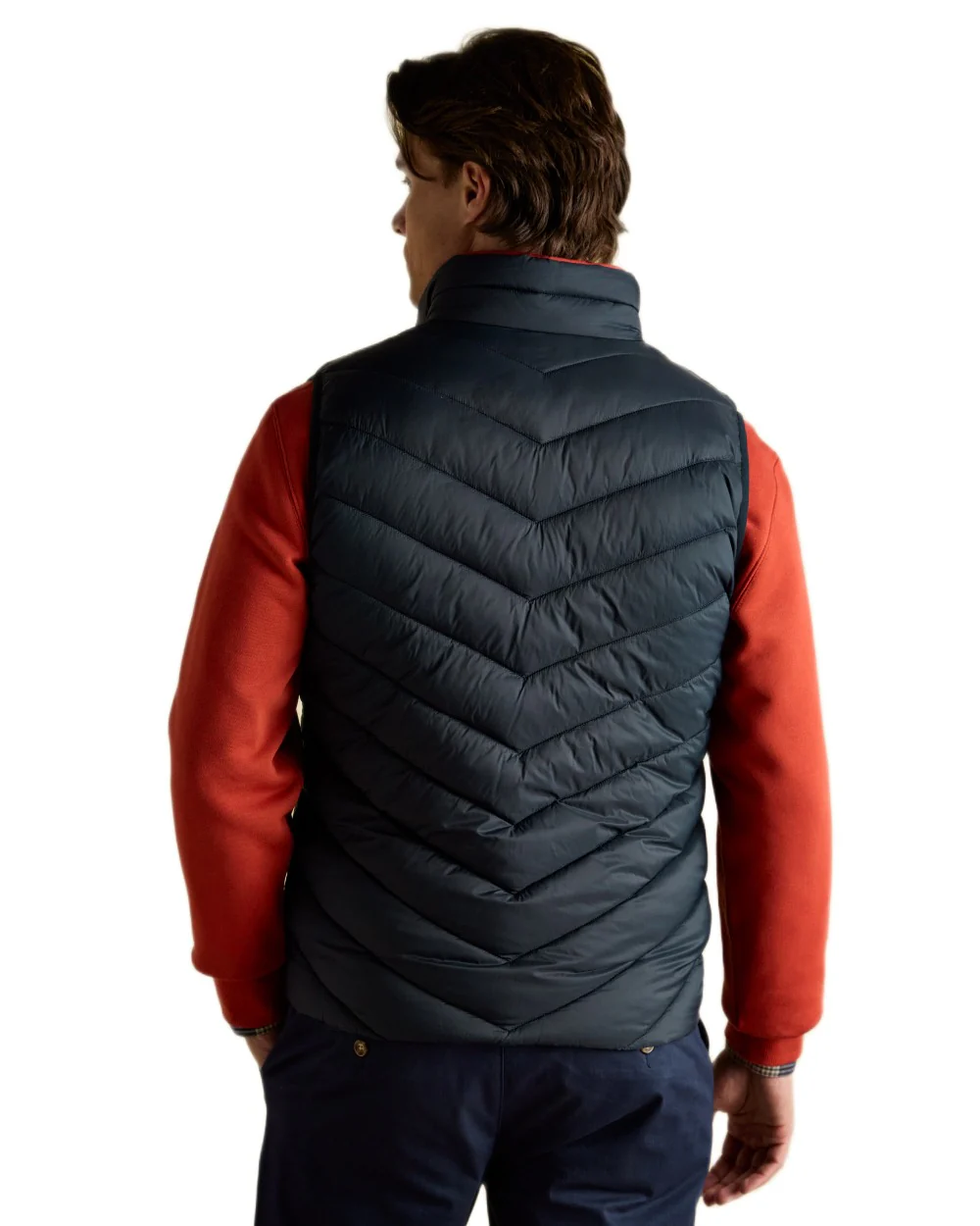 Joules Mens Garrett Showerproof Padded Gilet - Image 8