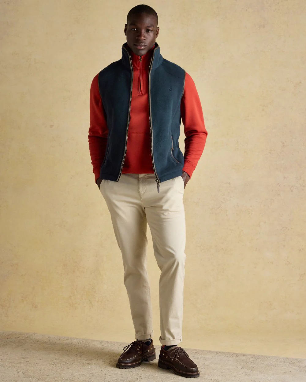 Joules Mens Heritage Fleece Gilet - Image 17