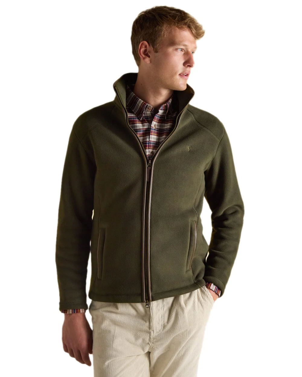 Joules Mens Heritage Full Zip Through Fleece - Image 3