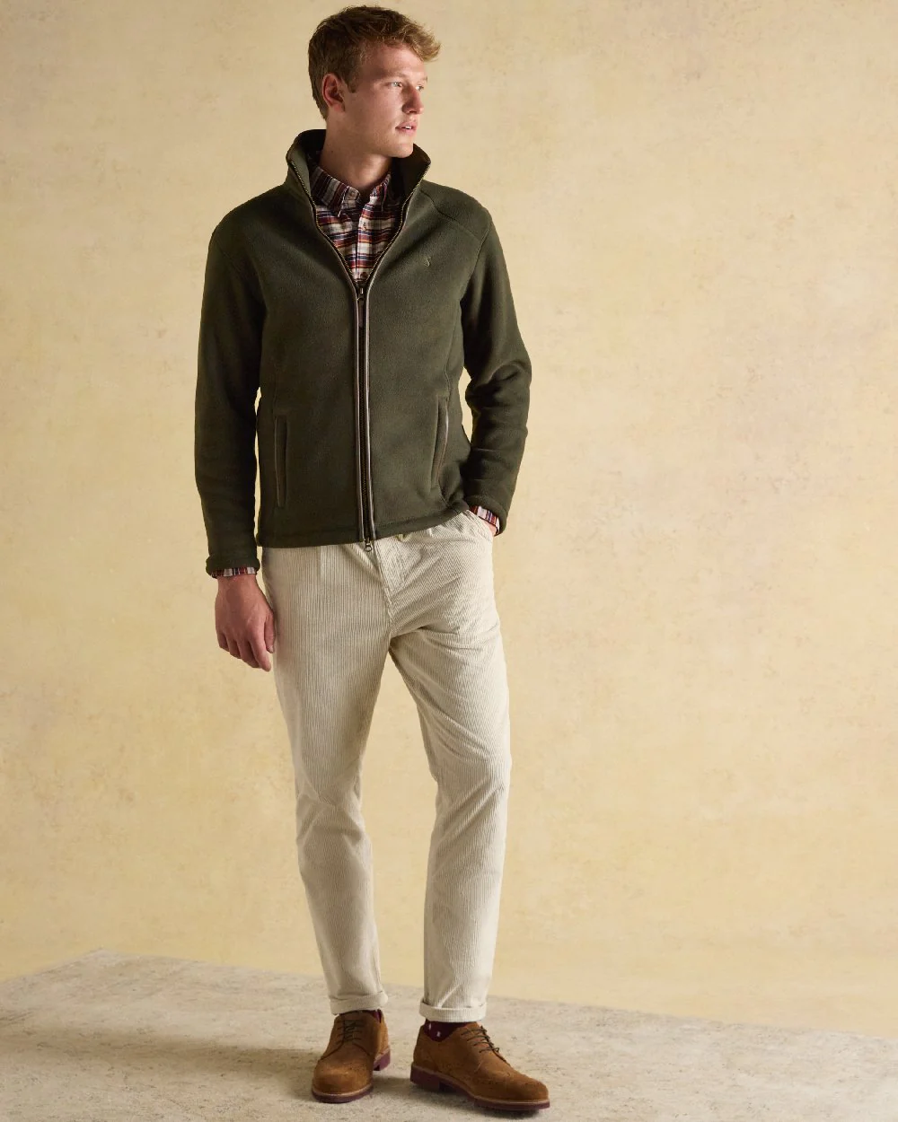 Joules Mens Heritage Full Zip Through Fleece - Image 4