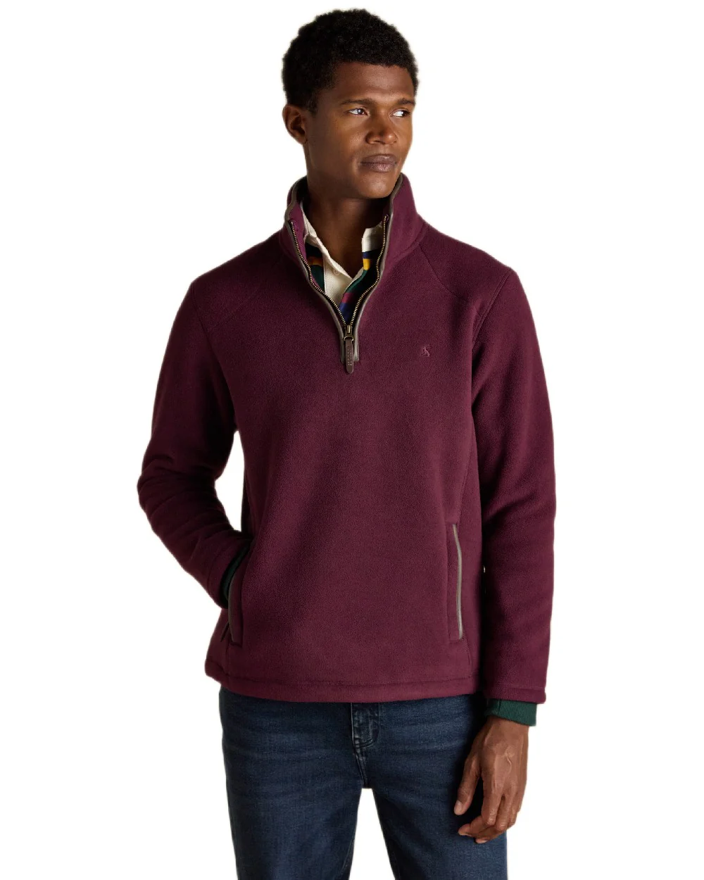Joules Mens Heritage Quarter Zip Fleece - Image 10