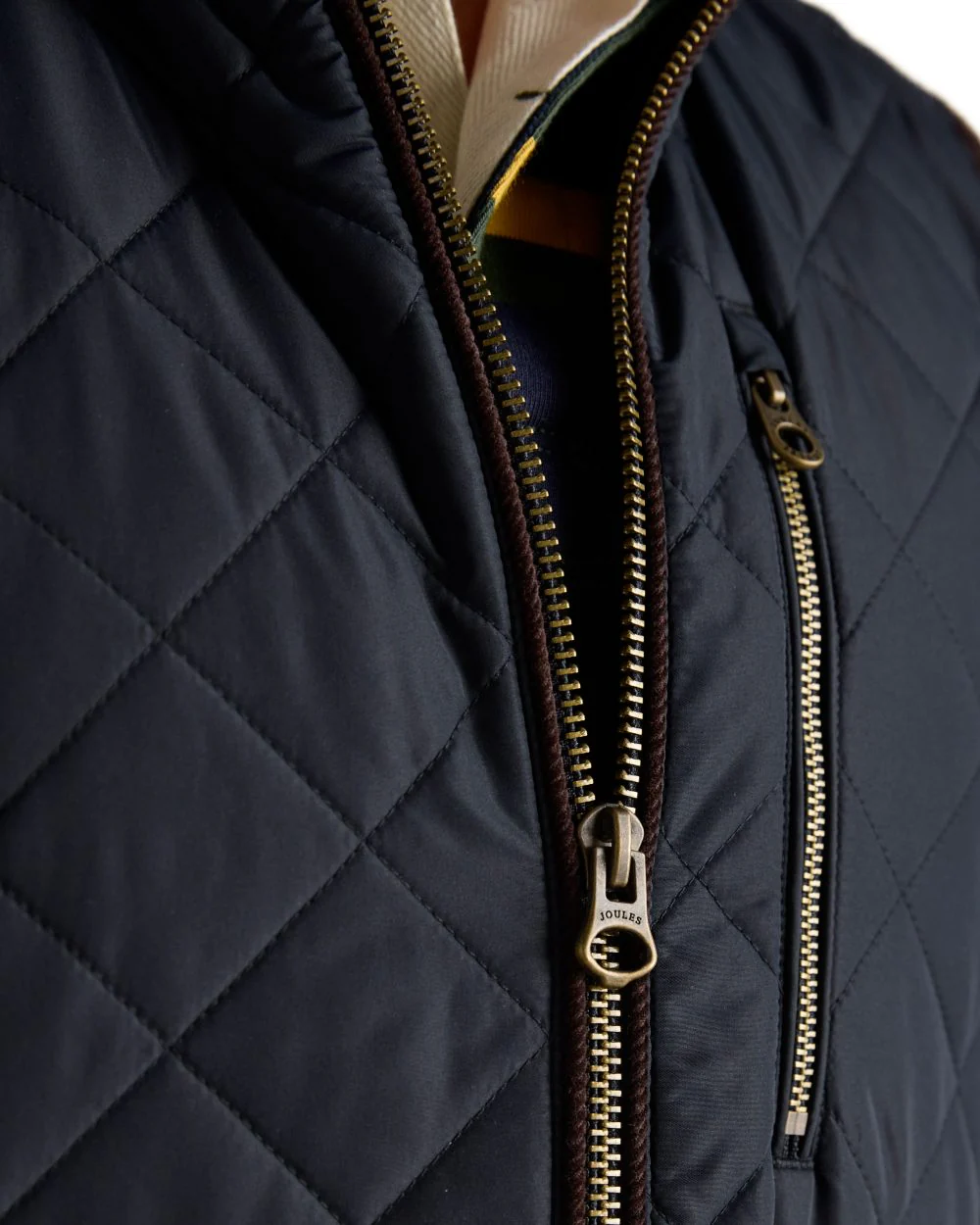 Joules Mens Maynard Diamond Quilted Gilet - Image 12