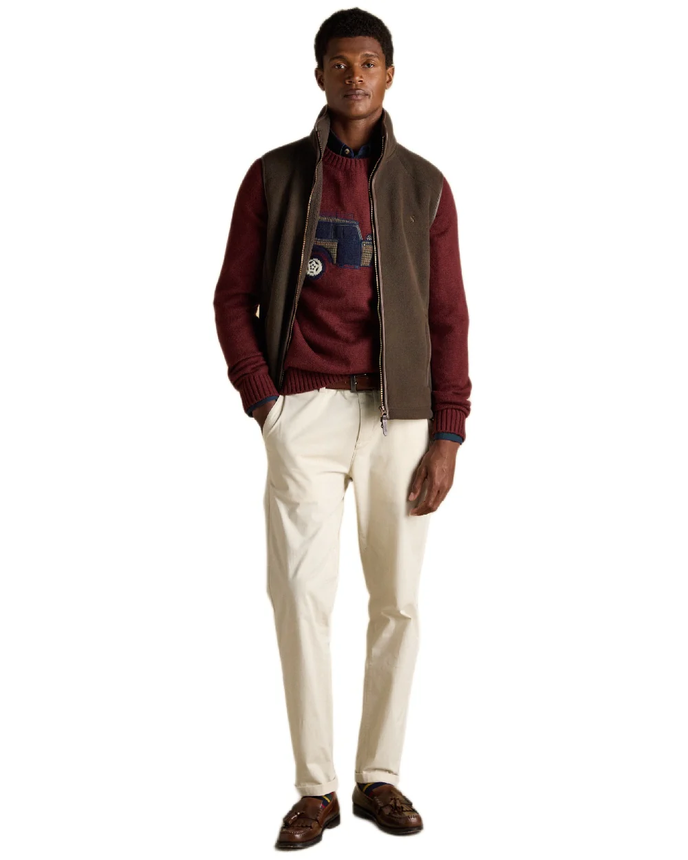 Joules Mens Offroad Crew Neck Jumper - Image 3