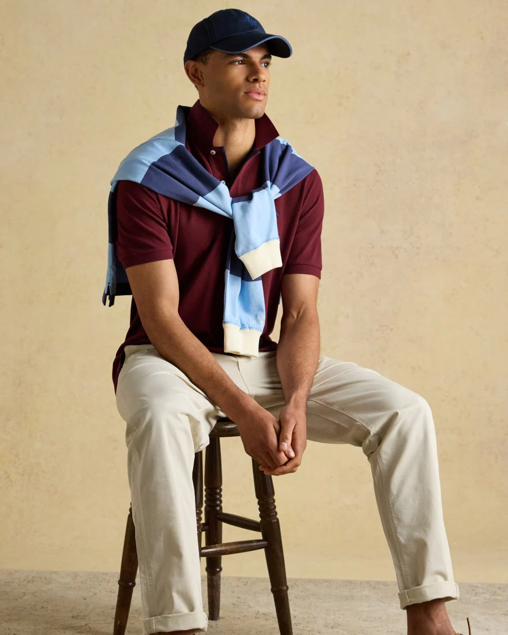 Joules Mens Woody Cotton Pique Polo Shirt - Image 2