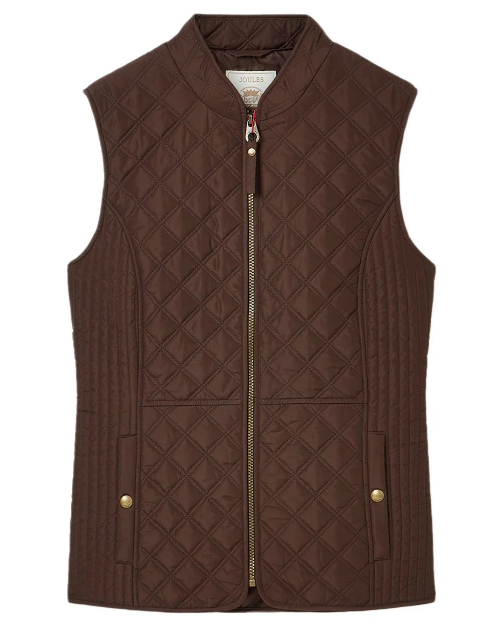 Joules Minx Showerproof Diamond Quilted Gilet - Image 21