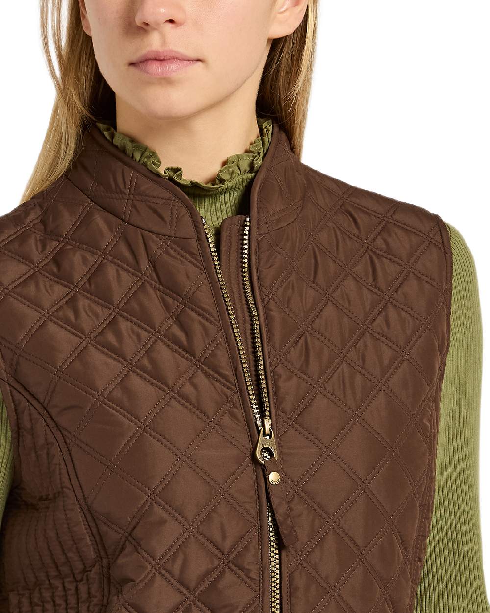 Joules Minx Showerproof Diamond Quilted Gilet - Image 25